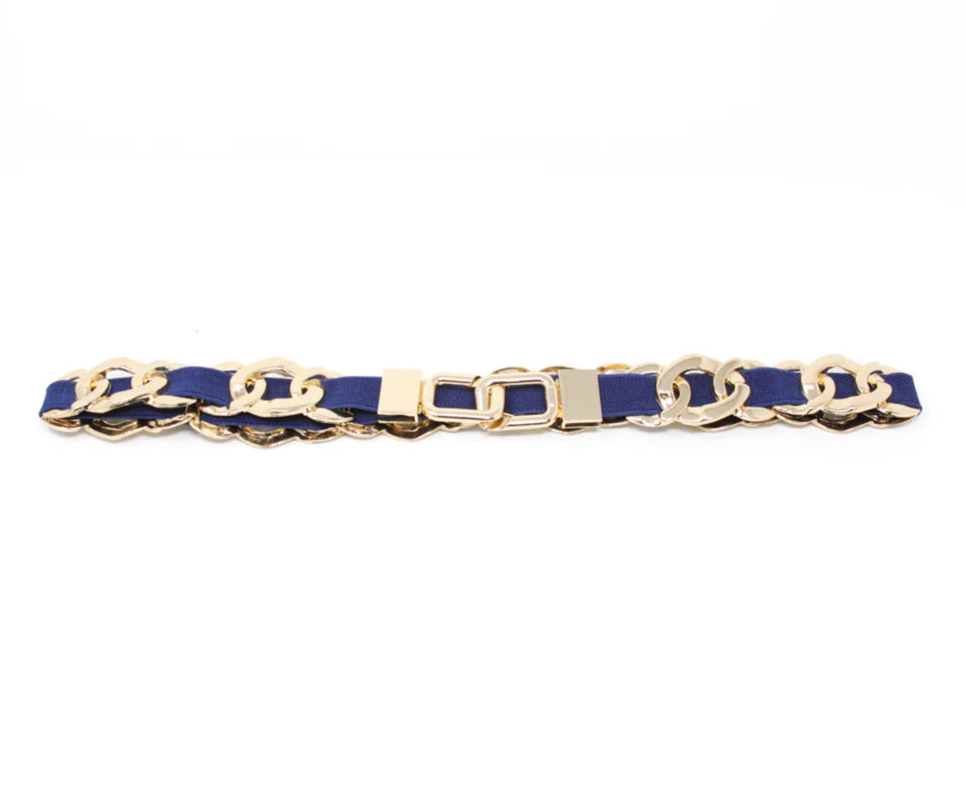 Coco Chain Link Stretch Belt