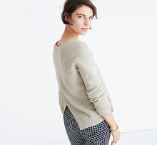 Load image into Gallery viewer, Cross Back Pullover Sweater

