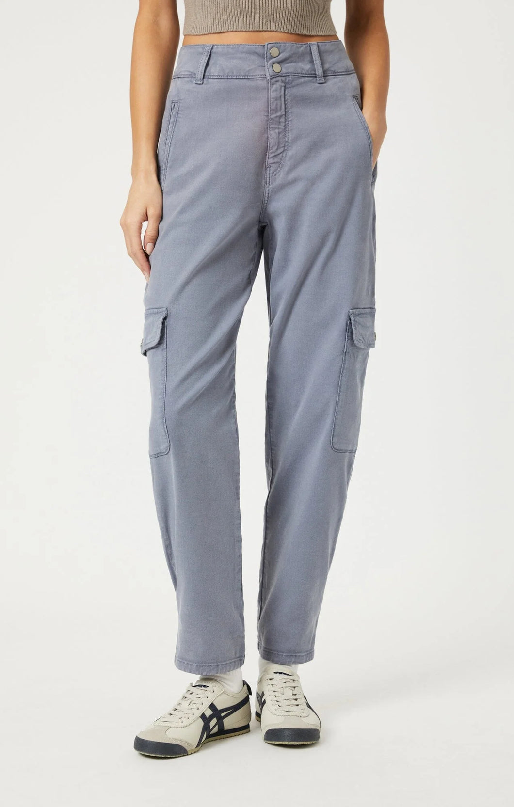 Elsie Cargo Flint Stone Luxe Twill