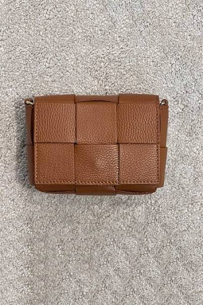 Woven Leather Bag