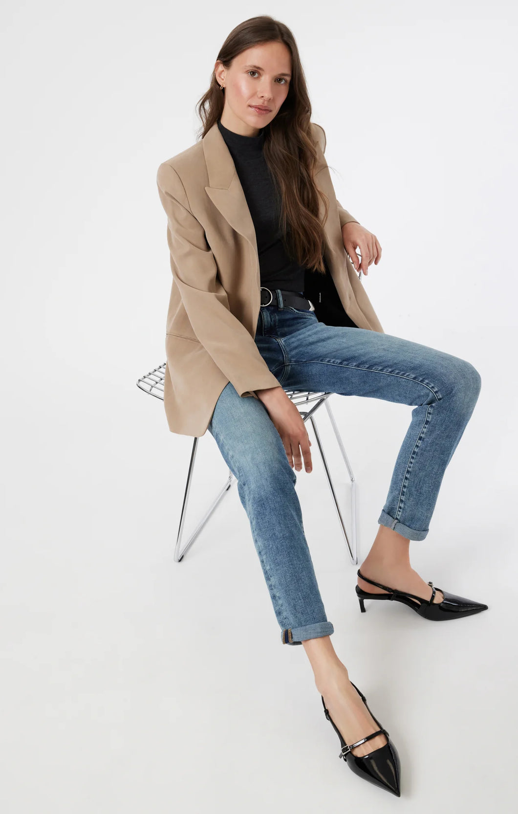 Kathleen Slim Boyfriend Jeans